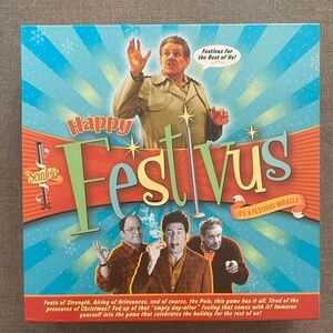 Seinfeld Happy Festivus Board Game Complete Holiday Party Game